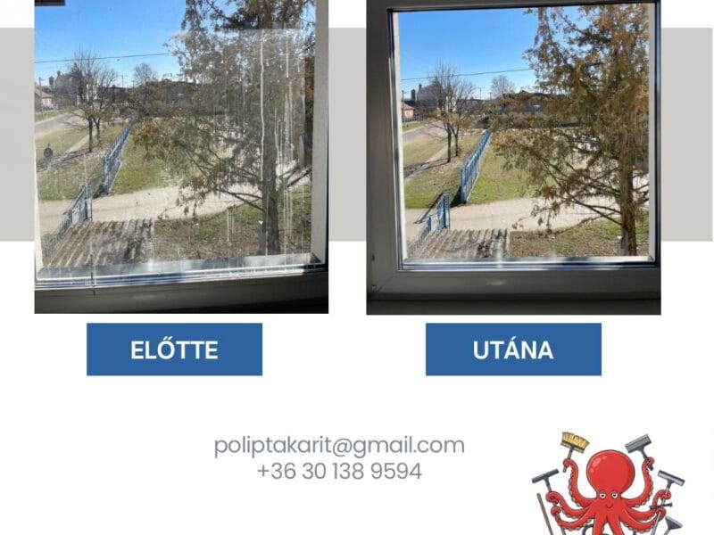Ablak- és redőnytisztítás Debrecenben – OctoPutzer