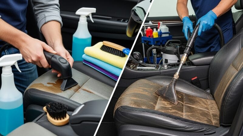 Autókárpit tisztítás